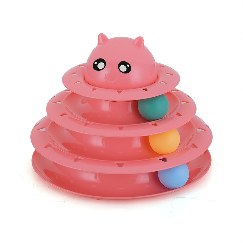 Pet Supplies Amazon - Amazon pet three-layer turntable with ball