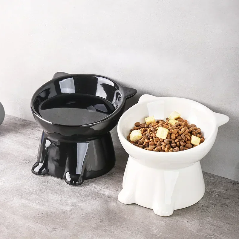 Pet Supplies Amazon - Black Cat Bowl Amazon Ceramic Cat