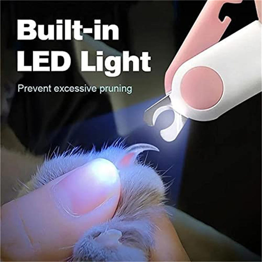 Pet Supplies Nail Trim - Professional LED Light Cat Dog Nail