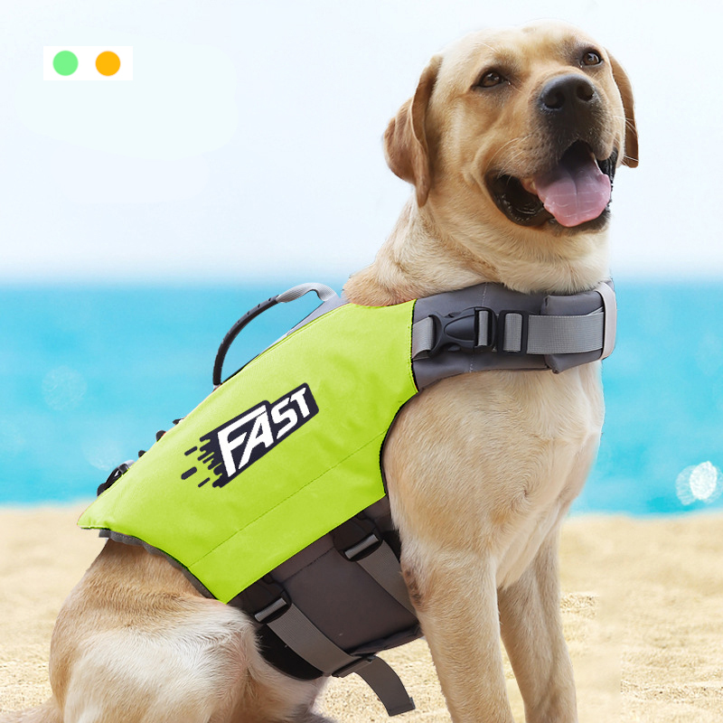Dog Life Jacket - Pet Swimming Life Jacket Safety Vest