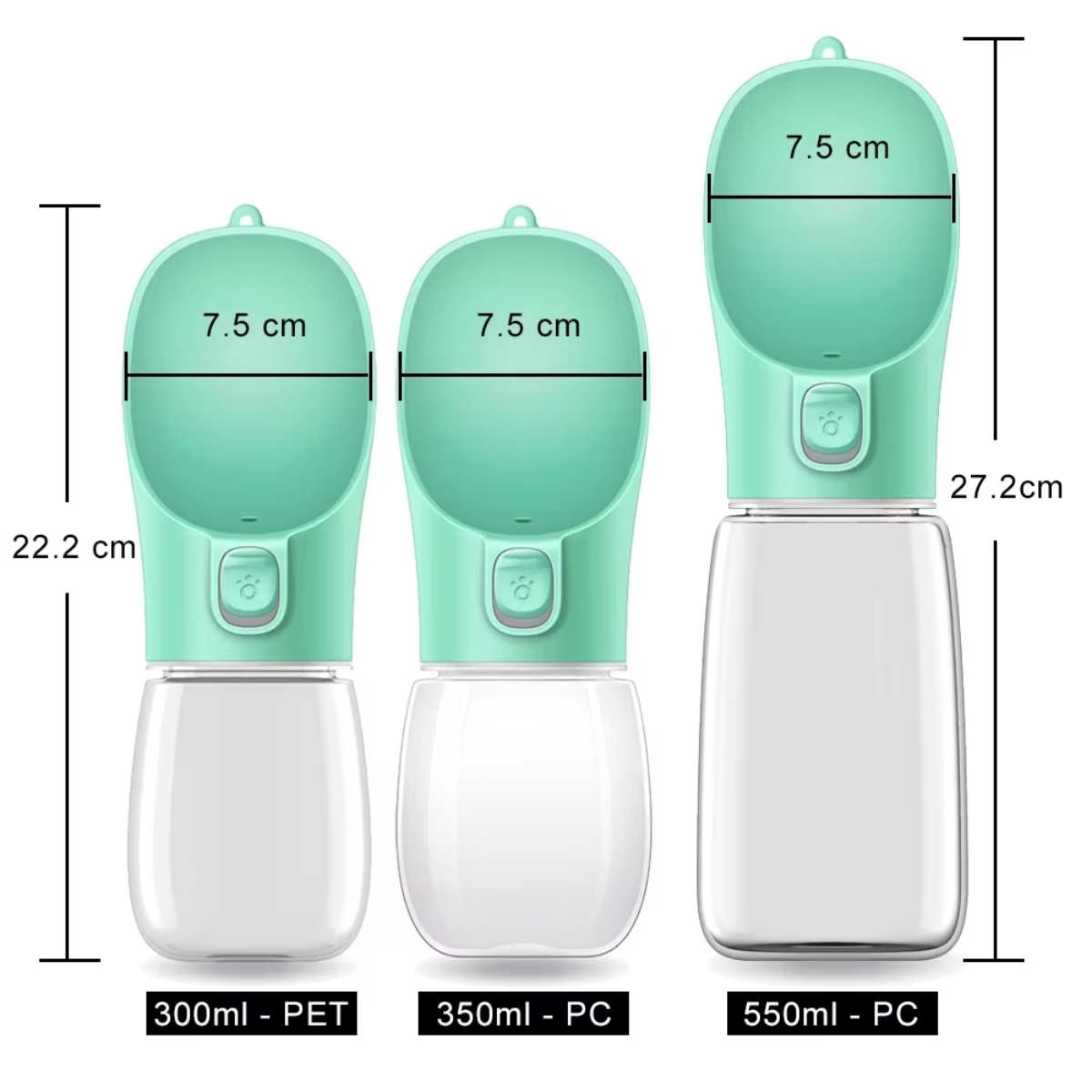 Outdoor Leakproof Walking Drin - огляд і ціна Pet Supplies Co