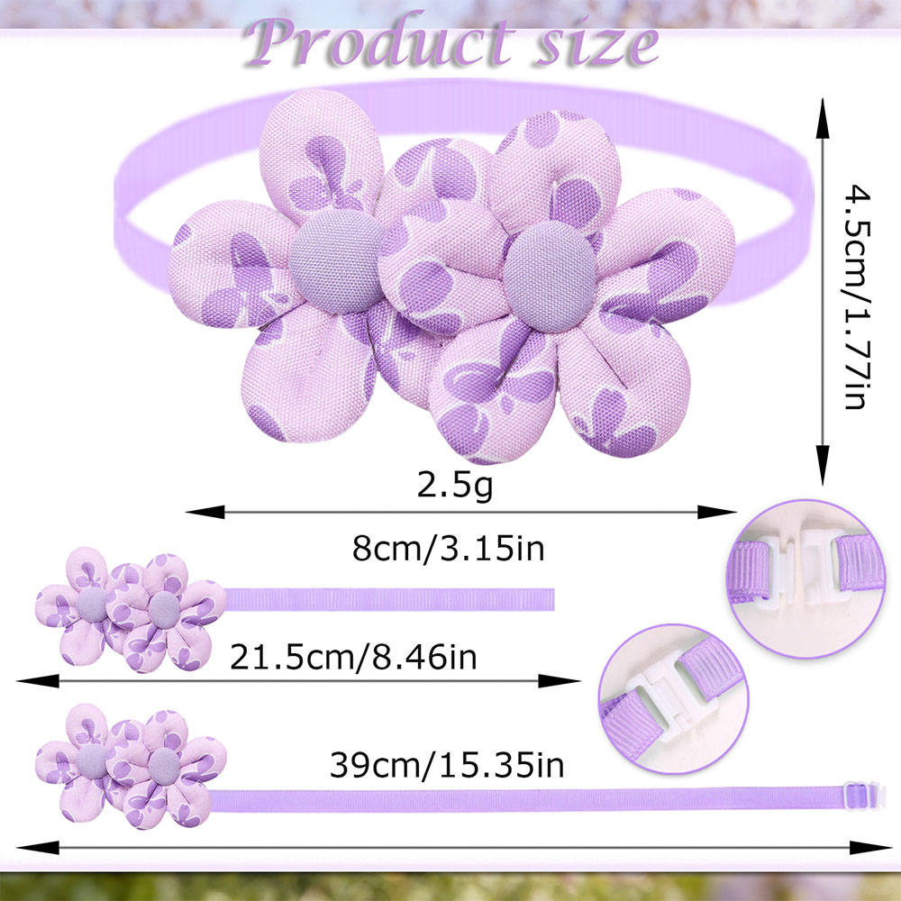 10PCS Flower Shape Sweet Dog B - огляд і ціна Pet Supplies Co