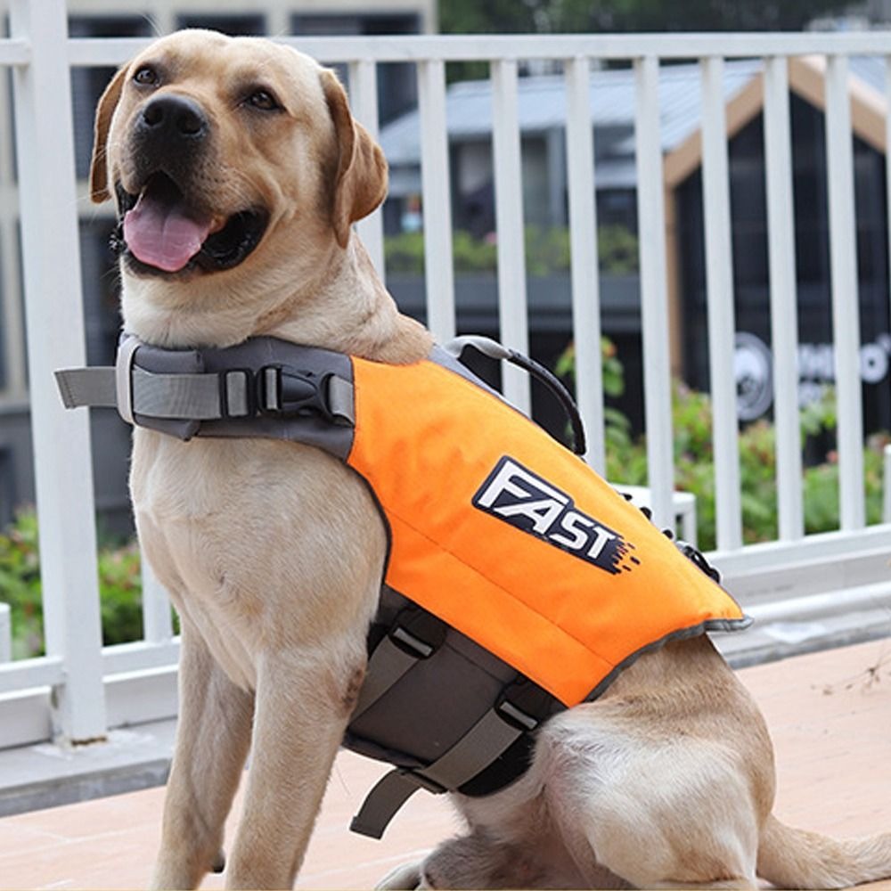 Adjustable Pet Swimming Life J - огляд і ціна Dog Life Jacket