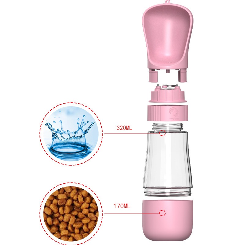 2 In 1 Portable Dog Water Bott - огляд і ціна Pet Supplies Co