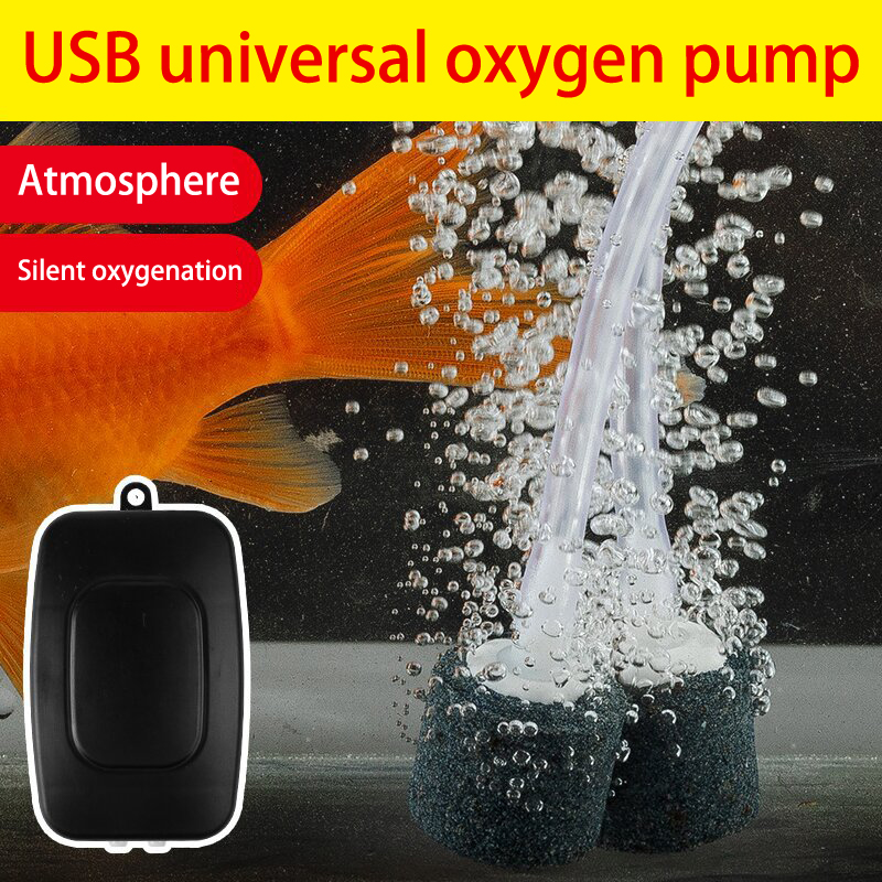 Mini Aquarium Air Pump Kit Oxy - огляд і ціна Fish Tank Filter Pump