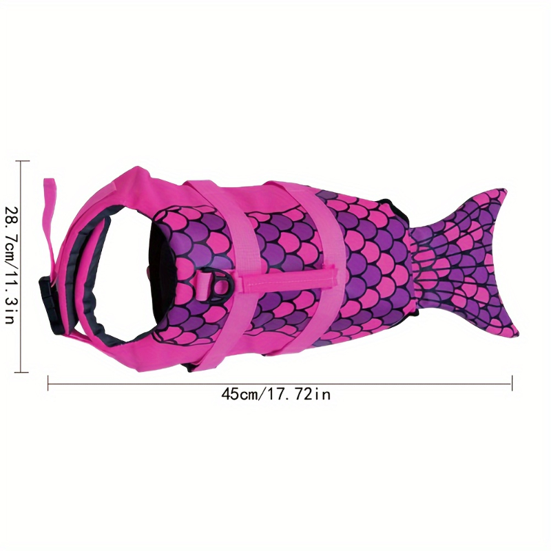 Shark/Mermaid Dog Life Jacket  - огляд і ціна Dog Life Jacket