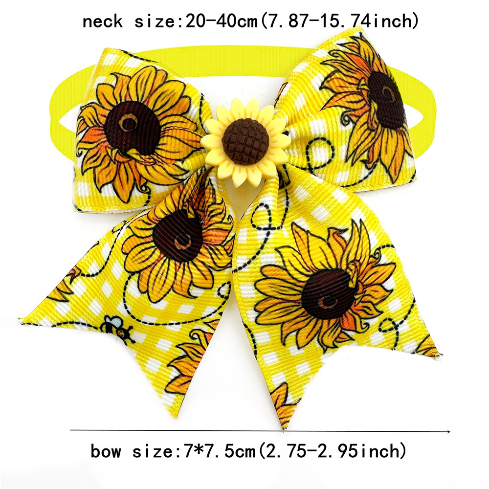 50pcs Flowers Styel Small Dog  - огляд і ціна Pet Supplies Co