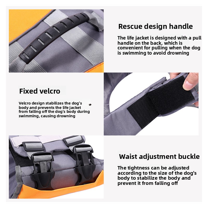Dog Life Jacket Floating Safet - огляд і ціна Dog Life Jacket