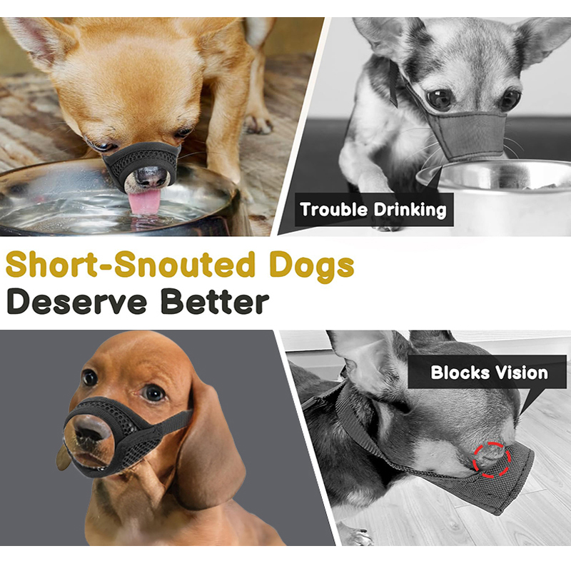Mesh Muzzle For Short Snout An - огляд і ціна Pet Supplies Co
