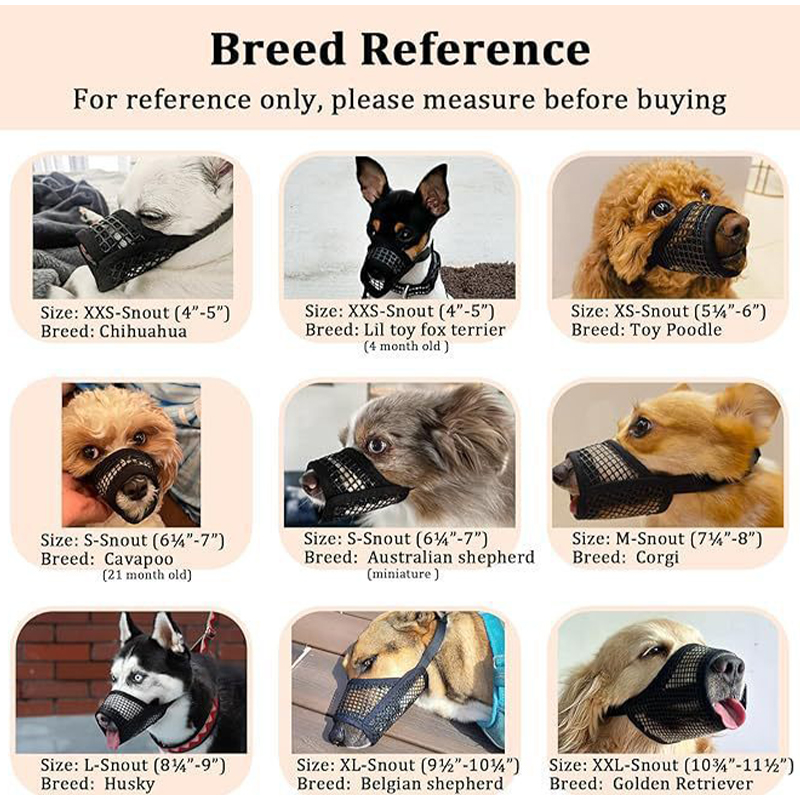 Mesh Muzzle For Short Snout An - огляд і ціна Pet Supplies Co