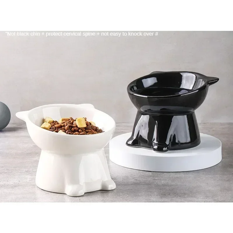 Black Cat Bowl Amazon Ceramic  - огляд і ціна Pet Supplies Amazon
