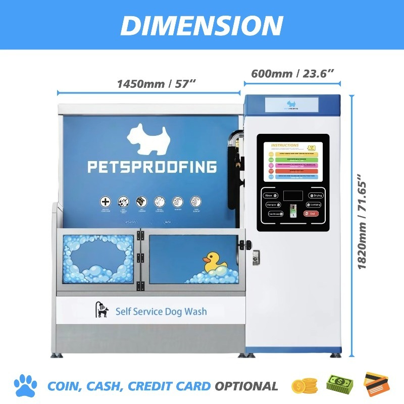 Novelty Designed New Self Serv - огляд і ціна Pet Supplies Wash Station