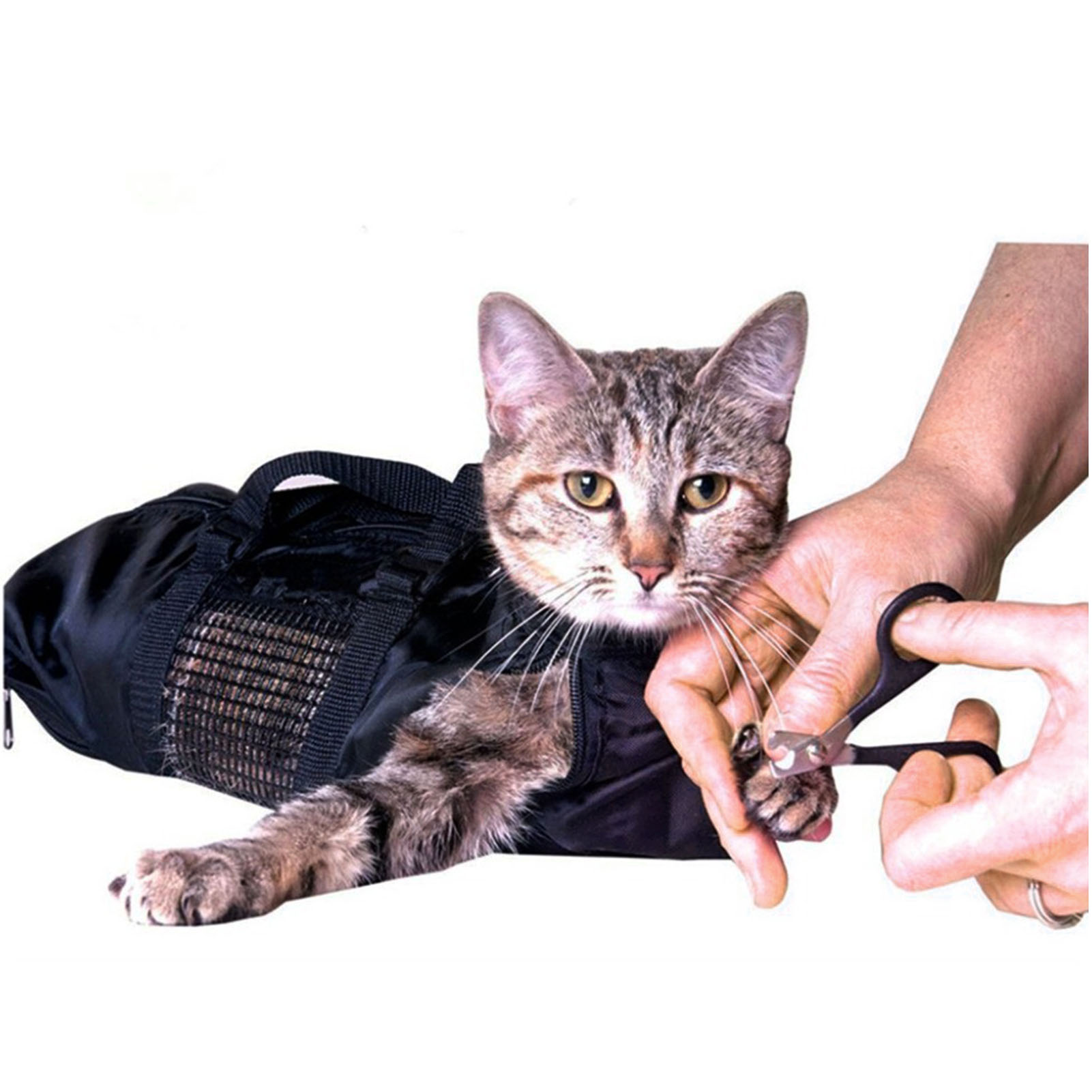 Mesh Cat Grooming Bathing Bag  - огляд і ціна Pet Supplies Nail Trim