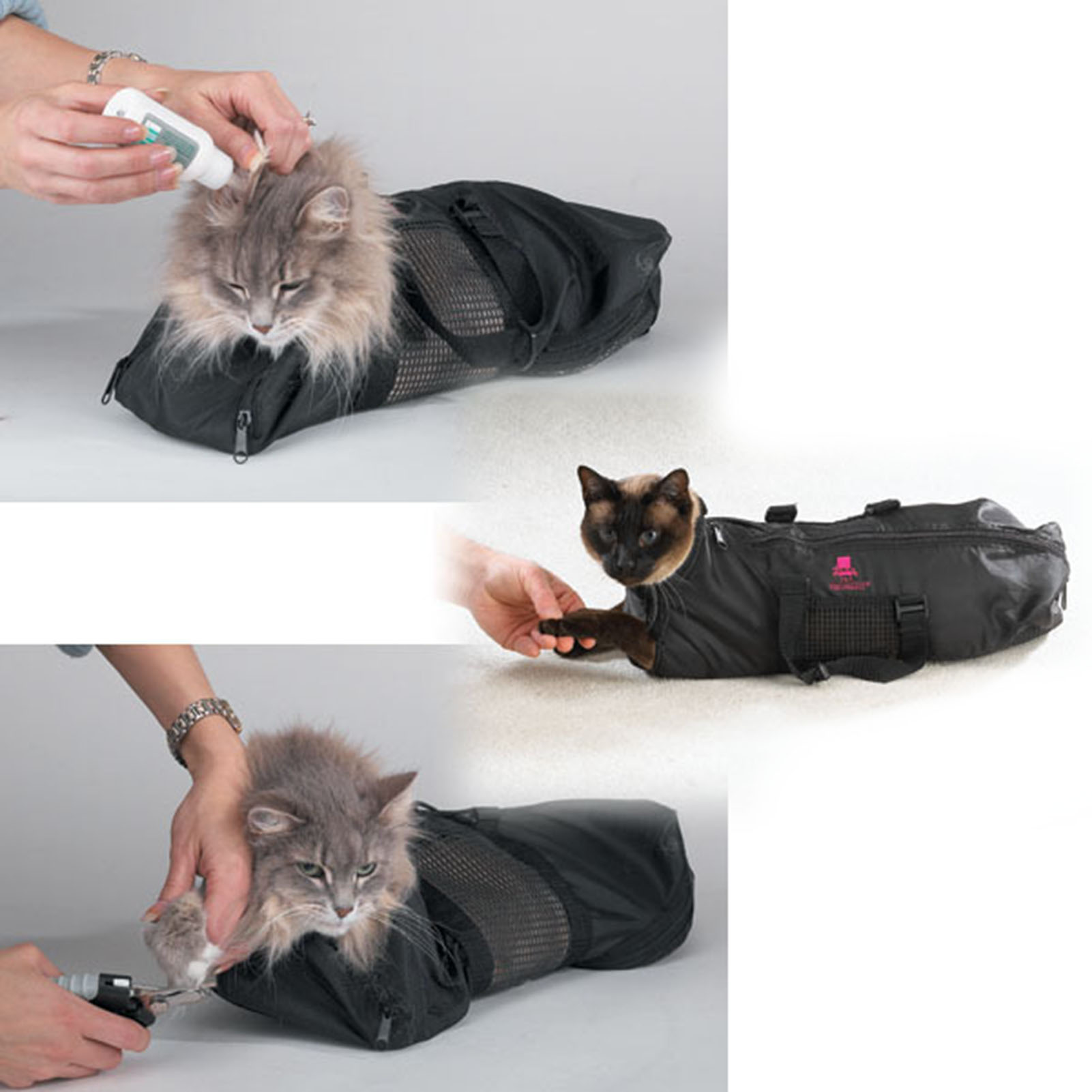 Mesh Cat Grooming Bathing Bag  - огляд і ціна Pet Supplies Nail Trim