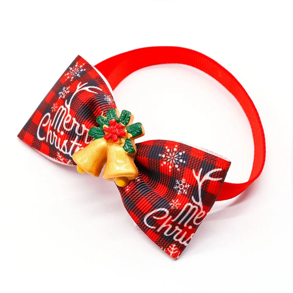 50/100pcs Christmas Dog Bowtie - огляд і ціна Pet Supplies Co