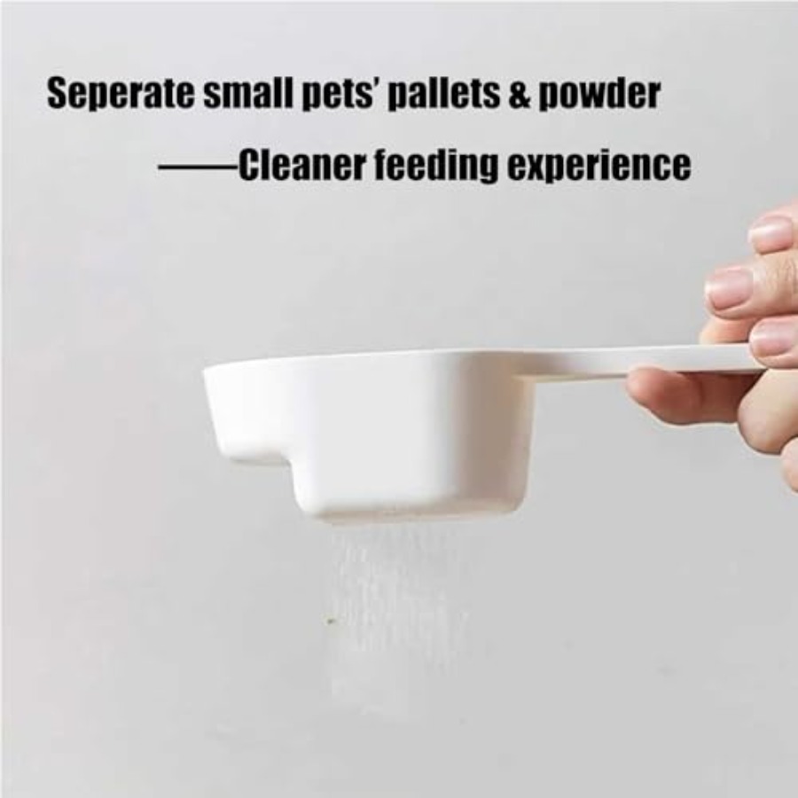 Rabbit Feeder Spoon for Siftin - огляд і ціна Rabbit Pellet Feeder