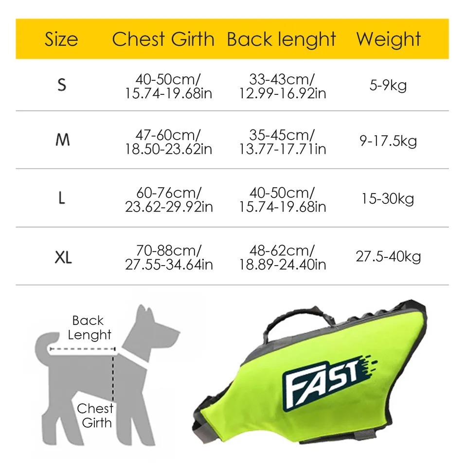 Pet Swimming Life Jacket Safet - огляд і ціна Dog Life Jacket