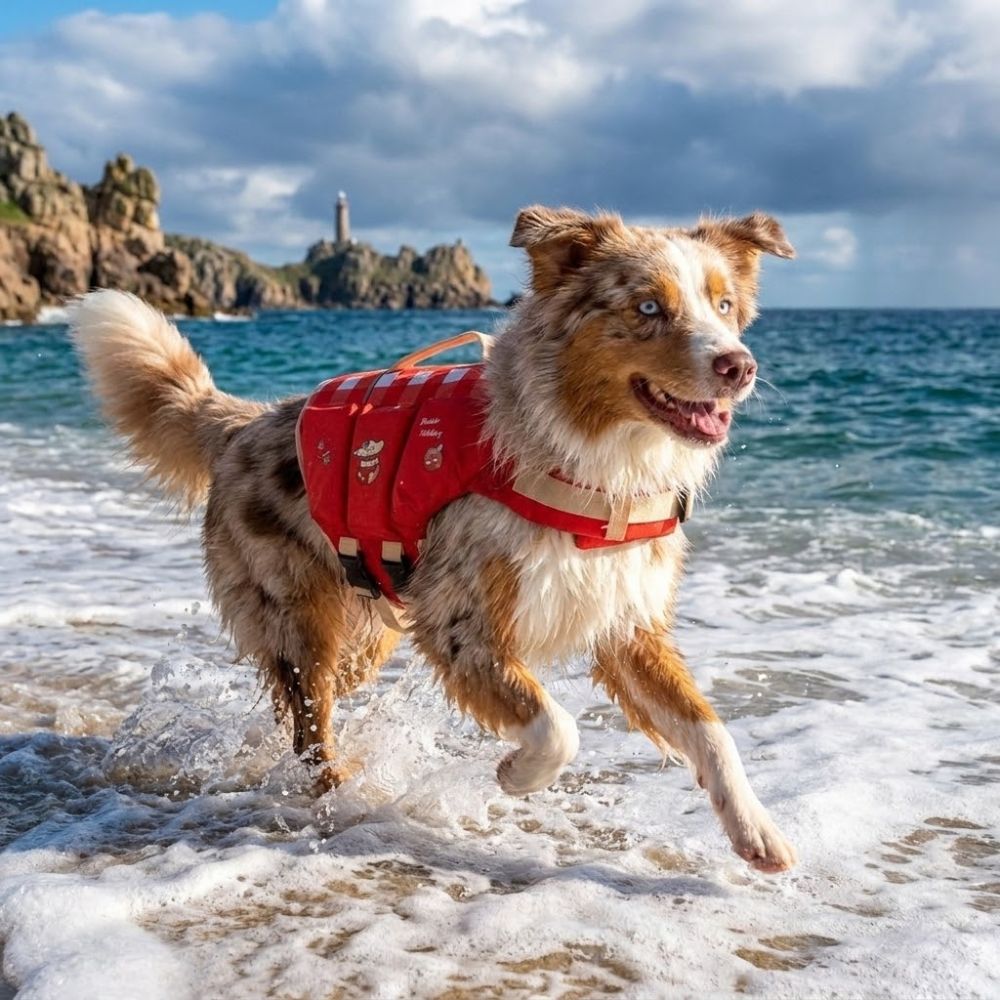 Waterproof Dog Life Jacket Adj - огляд і ціна Dog Life Jacket