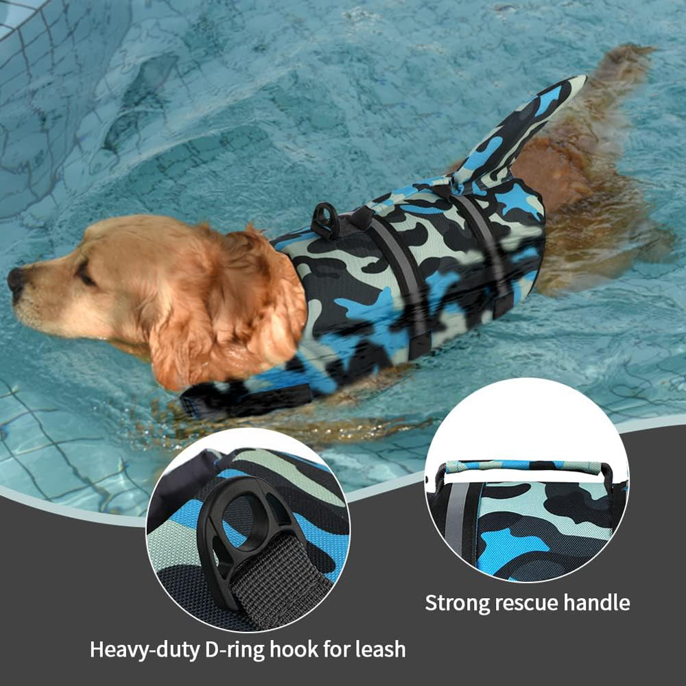 Dog Life Jacket Shark Ripstop  - огляд і ціна Dog Life Jacket