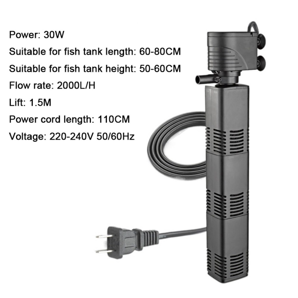 Plastic 3 in 1 Fish Tank Filte - огляд і ціна Fish Tank Filter Pump