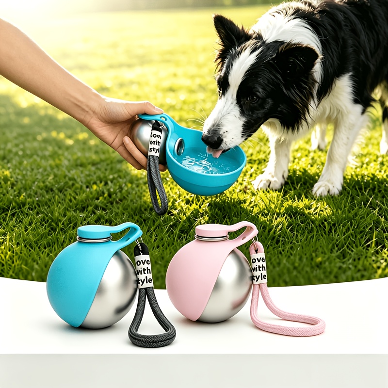 Dog Water Bottle Stainless Ste - огляд і ціна Pet Supplies Co