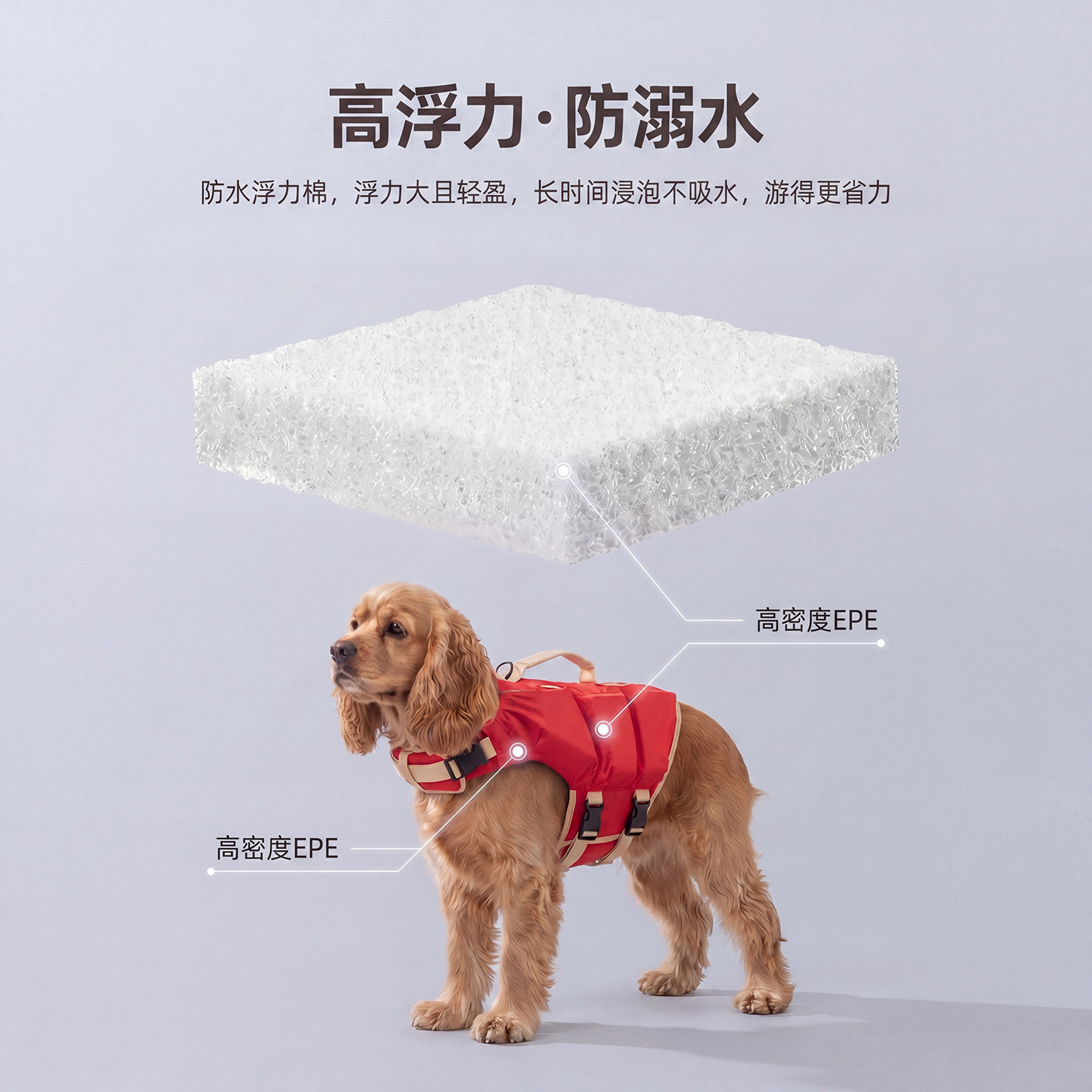 Dog life jacket, cartoon super - огляд і ціна Dog Life Jacket