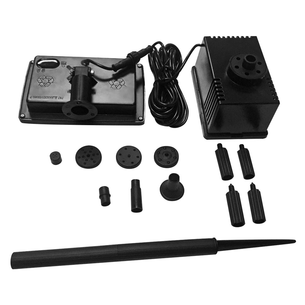 1.5W 7V Solar Fountain Pump Wi - огляд і ціна Fish Tank Filter Pump