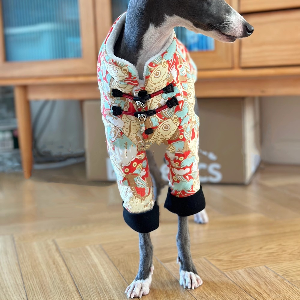 Chinese Knot Buckle Fleece Jac - огляд і ціна Dog Life Jacket