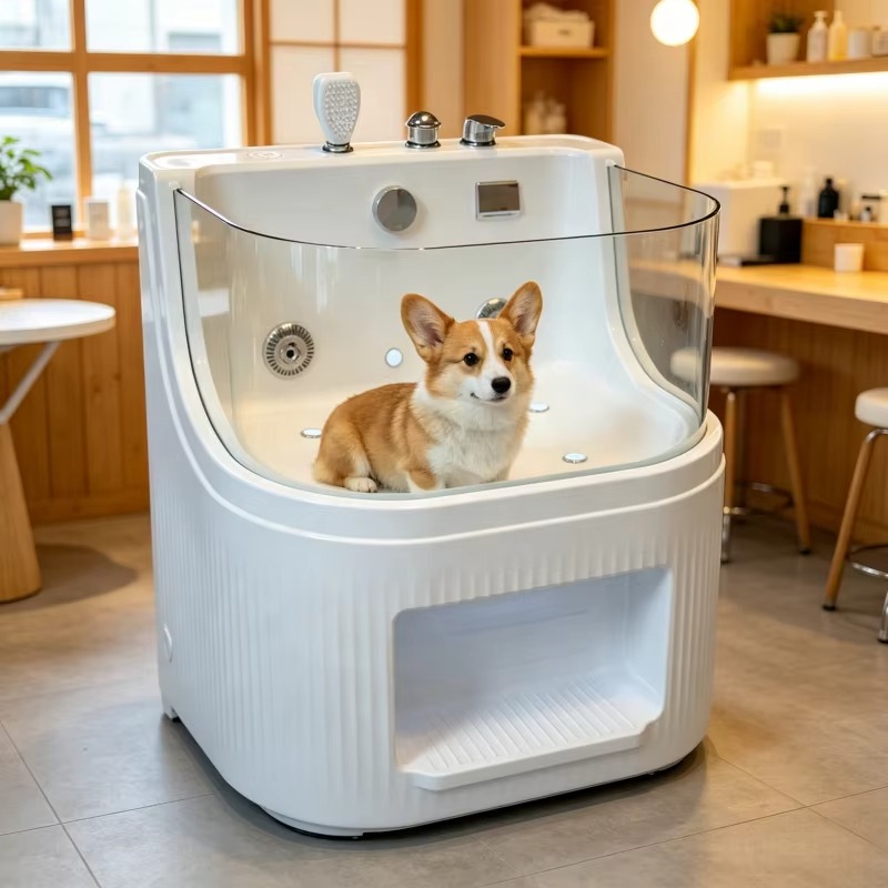 Pet Spa Bathtub Mini Cat Groom - огляд і ціна Pet Supplies Wash Station