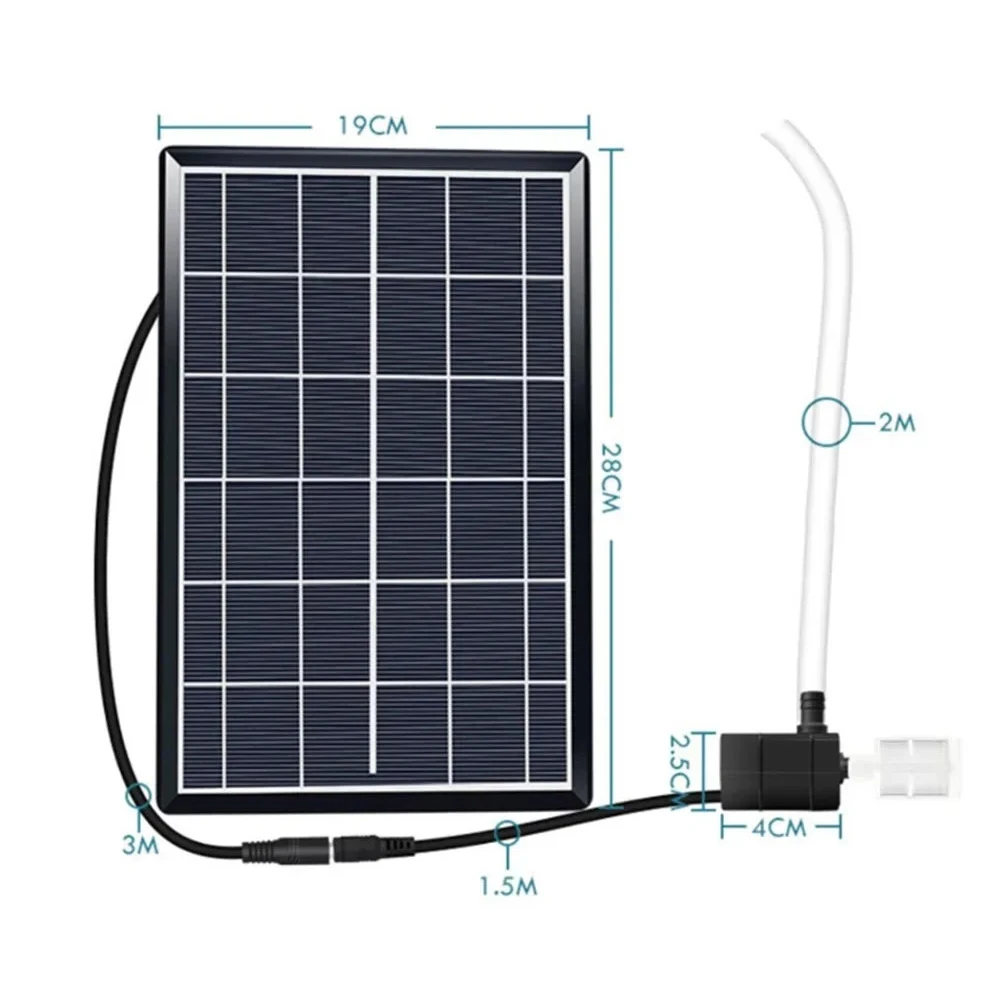 Small Solar Water Pump 12V Cir - огляд і ціна Fish Tank Filter Pump